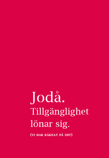 Joda-tilllganglighet-lonar-sig